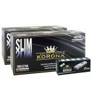 Набор Korona для набивки сигарет Slim - сигаретные гильзы 1000 шт, машинка для набивки гильз (5903111308139)